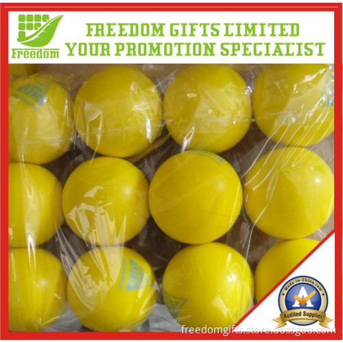 Yellow Cuted Stress PU Ball